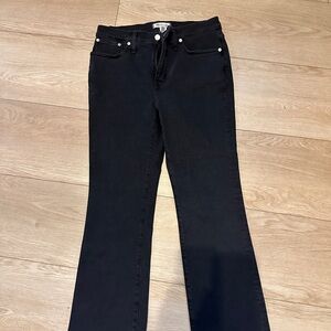 Black Madewell 28 Mid-Rise Kick out Women's Jeans